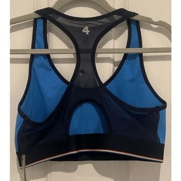 FourLaps NWT size Small Circuit sports bra -Cornflower Navy - Picture 4 of 4
